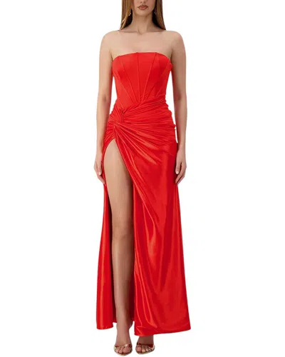Alma King Maxi Dress In Red