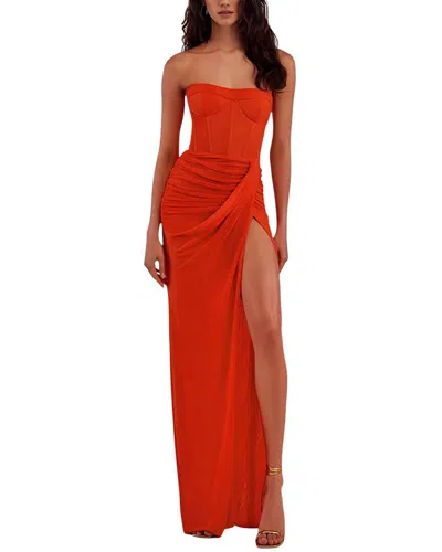 Alma King Maxi Dress In Red