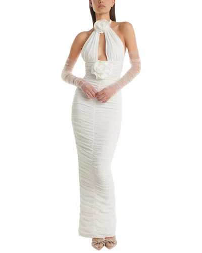 Alma King Maxi Dress In White