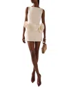 Alma King Mini Dress In White