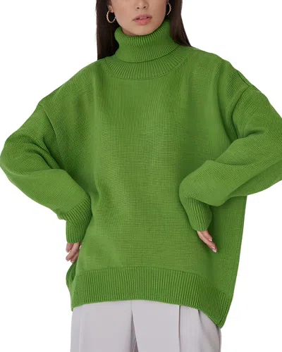 Alma King Sweater In Green