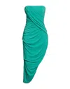 Alma Sanchez Short Dresses In Green
