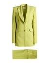 Alma Sanchez Woman Suit Lime Green Size 10 Polyester, Elastane