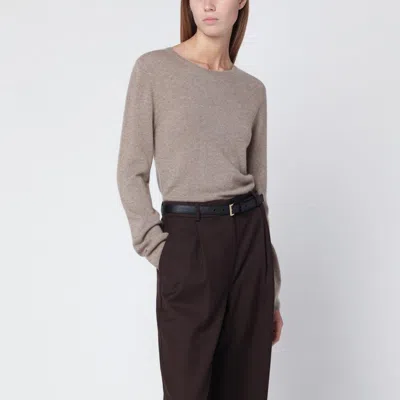 Almada Label Awa Sweater In Beige Organic Cashmere In Gray