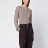 Almada Label Awa Sweater In Beige Organic Cashmere In Sand