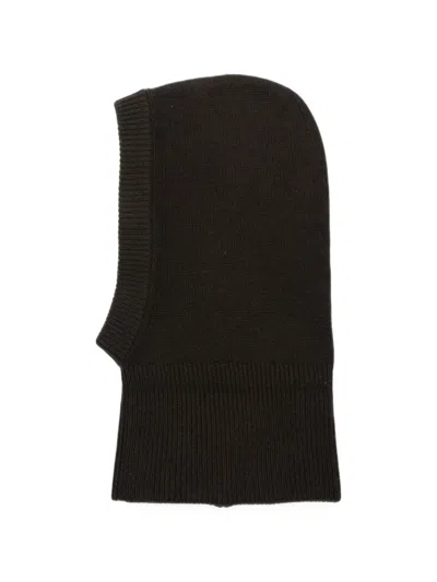 Almada Label Bette Ribbed-knit Balaclava In Black