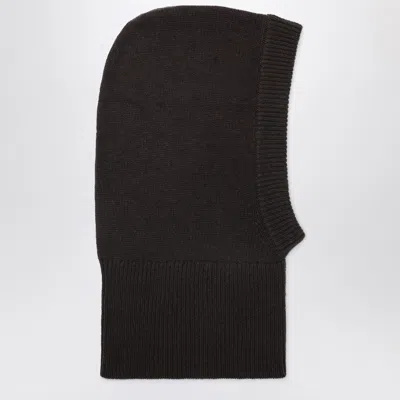 ALMADA LABEL ALMADA LABEL | BROWN WOOL AND CASHMERE BALACLAVA