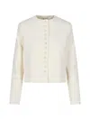 Almada Label Button-up Collarless Jacket In Neutral