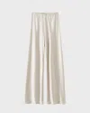 Almada Label Byxor Bias Satin Pants Pearl In Neutral