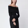 Almada Label Cara Sweater In Black Silk And Cashmere In Black