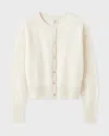 Almada Label Cardigan Coco In White