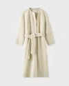 Almada Label Coat In Neutral