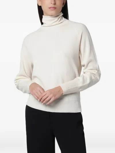 Almada Label Corinne Roll-neck Sweater In Neutral