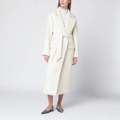 ALMADA LABEL ALMADA LABEL CREAM ROBE COAT