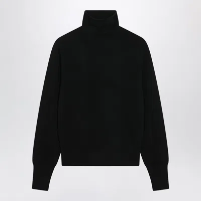 Almada Label Farra Cashmere Turtleneck Sweater In Black