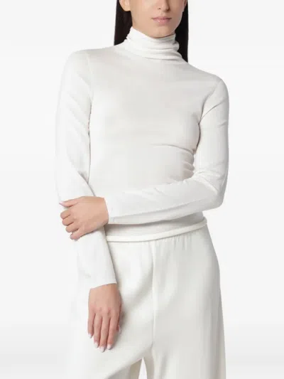 Almada Label Farra Roll-neck Top In 뉴트럴