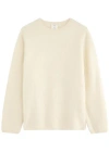 Almada Label Floy Cashmere Jumper In Cream
