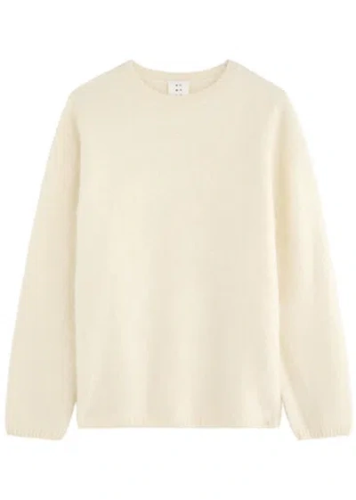 Almada Label Floy Cashmere Jumper In Cream