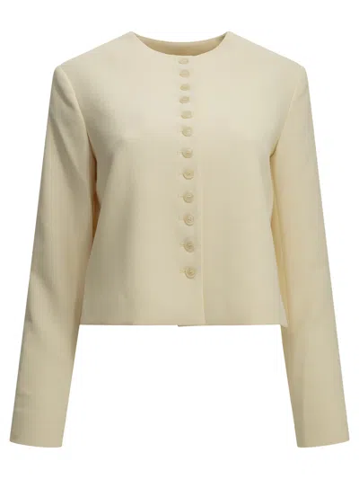 Almada Label "funda" Blazer In White