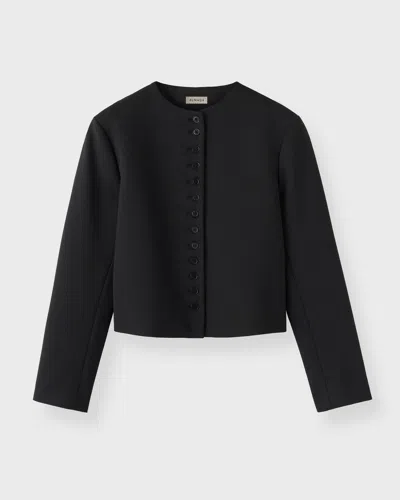 Almada Label Jacket Funda In Blue