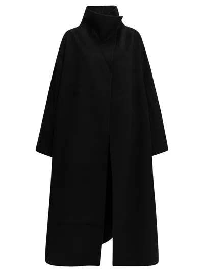 Almada Label "kaity" Long Coat In Animal Print