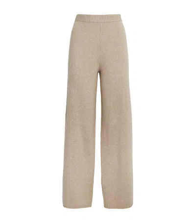 Almada Label Merino Wool-cashmere Bren Trousers In Nude
