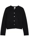Almada Label Nova Cotton-knit Cardigan In Black