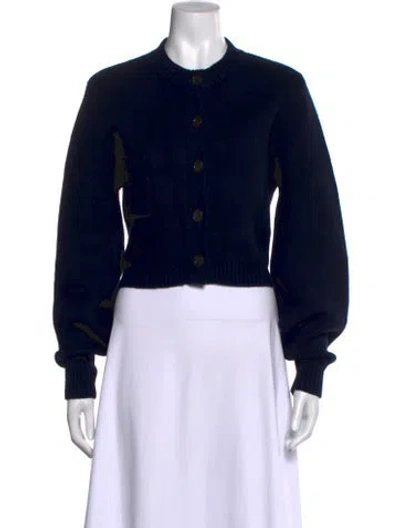 Pre-owned Almada Label Open Front Sweater In Multi