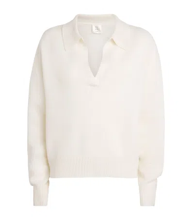Almada Label Organic Cashmere Kaia Sweater In Neutral