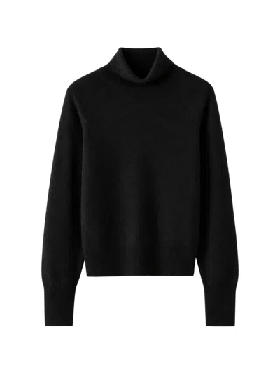 Almada Label Roll-neck Sweater In Black