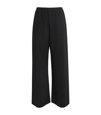 Almada Label Satin Bea Trousers In Black