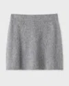 Almada Label Mimi Skirt In Grey Cashmere In Gray