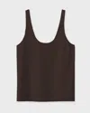 Almada Label Top Romy In Brown