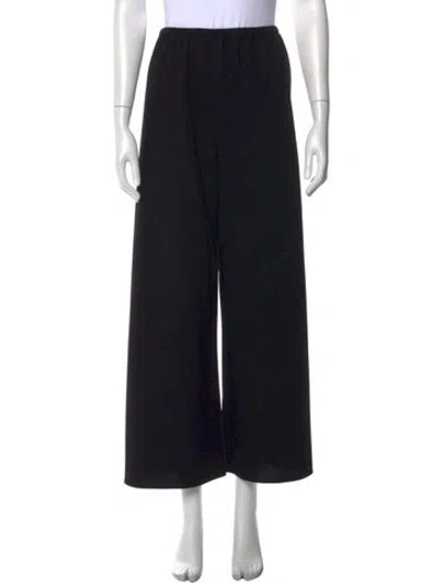 Pre-owned Almada Label Wide Leg Pants In Black