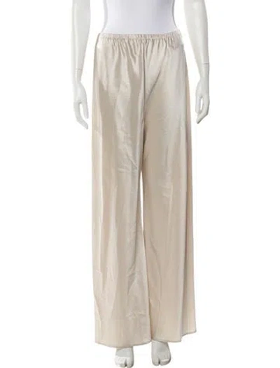 Pre-owned Almada Label Wide Leg Pants In Neutral