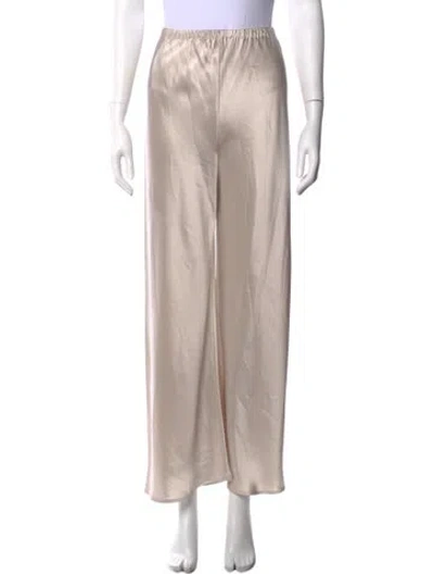 Pre-owned Almada Label Wide Leg Pants In Neutrals