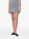 Almada Label Mimi Skirt In Grey Cashmere In Gray