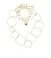 Almala Àlmala Geometric Gold Necklace
