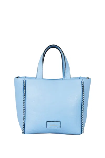 Almala Handbag In Clear Blue