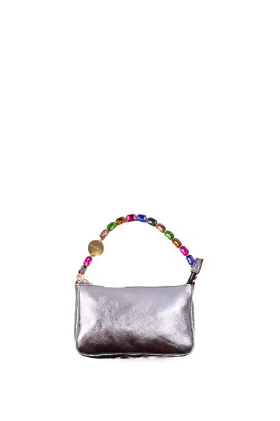 Almala Handbag In Silver