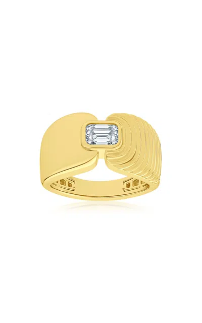 Almasika Adire 18k Yellow Gold Diamond Ring