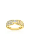 Almasika Adire 18k Yellow Gold Diamond Ring