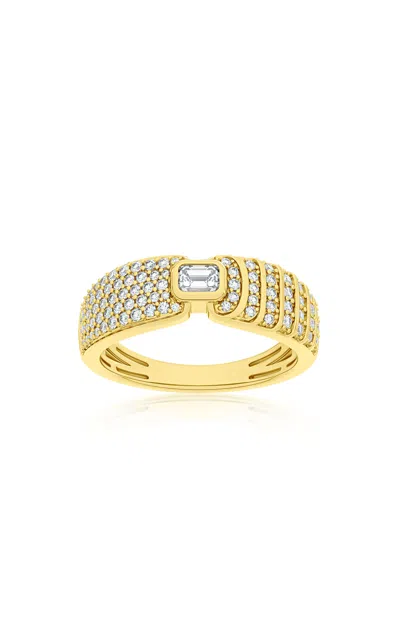 Almasika Adire 18k Yellow Gold Diamond Ring