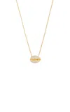 Almasika Le Cauri Endiamante 18k Yellow Gold Diamond Necklace