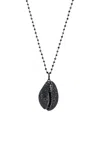 Almasika Le Cauri Endiamante Le Très Grand Noir Necklace In Black