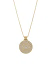 Almasika Universum 18k Yellow Gold Diamond Necklace In Gold