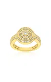 Almasika Universum 18k Yellow Gold Diamond Pinky Ring