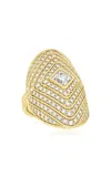 Almasika Veni Diamant 18k Yellow Gold Diamond Ring