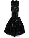 Almaz Blackout Gown In Black
