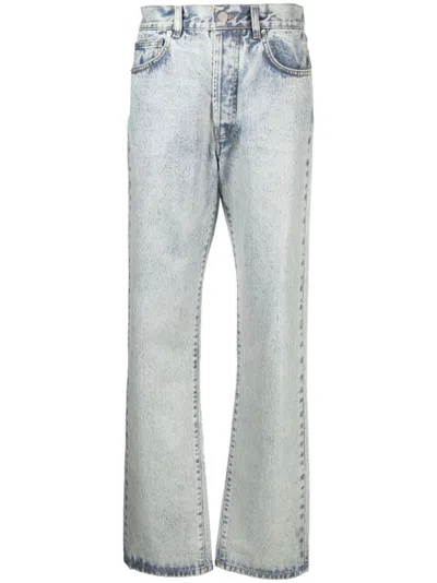 Almaz High-rise Straight-leg Jeans In Blue